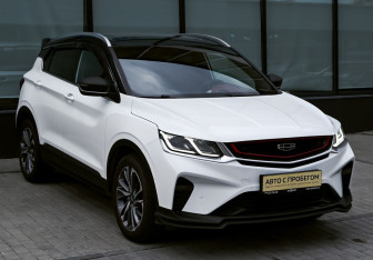 Подержанный автомобиль Geely Coolray 2022 года (7 фото)
