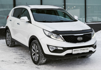 Подержанный автомобиль Kia Sportage 2014 года (7 фото)