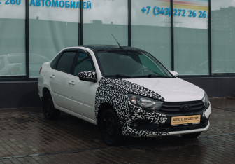 Подержанный автомобиль LADA (ВАЗ) Granta Sedan 2021 года (7 фото)