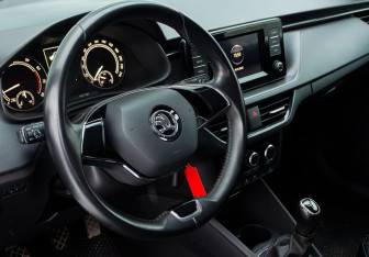 Подержанный автомобиль Skoda Rapid Liftback 2020 года (9 фото)