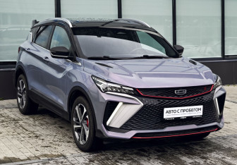 Подержанный автомобиль Geely Coolray 2023 года (7 фото)