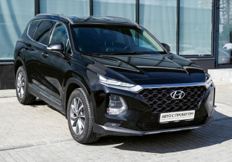 Подержанный автомобиль Hyundai Santa Fe 2018 года (7 фото)