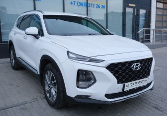 Подержанный автомобиль Hyundai Santa Fe 2018 года (7 фото)