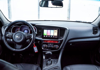 Подержанный автомобиль Kia Optima Sedan 2014 года (22 фото)