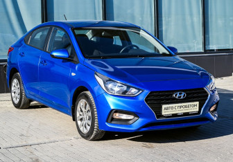 Подержанный автомобиль Hyundai Solaris Sedan 2017 года (7 фото)