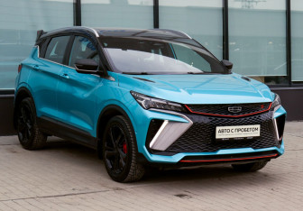 Подержанный автомобиль Geely Coolray 2024 года (7 фото)