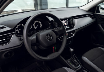 Подержанный автомобиль Skoda Rapid Liftback 2021 года (14 фото)
