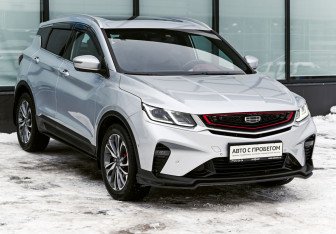 Подержанный автомобиль Geely Coolray 2021 года (7 фото)