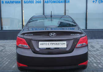 Подержанный автомобиль Hyundai Solaris Sedan 2014 года (4 фото)