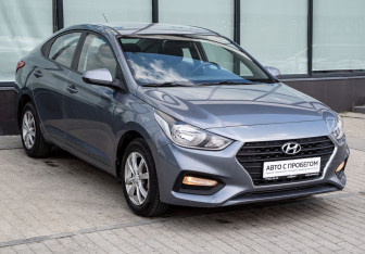 Подержанный автомобиль Hyundai Solaris Sedan 2017 года (7 фото)