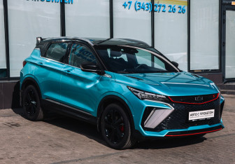 Подержанный автомобиль Geely Coolray 2024 года (7 фото)