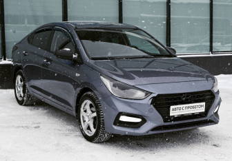 Подержанный автомобиль Hyundai Solaris Sedan 2017 года (7 фото)