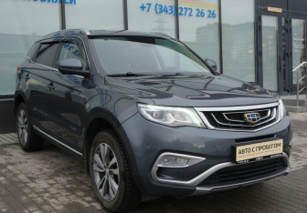 Подержанный автомобиль Geely Atlas 2021 года (7 фото)