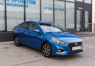 Подержанный автомобиль Hyundai Solaris Sedan 2019 года (7 фото)