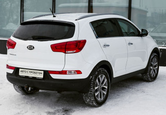 Подержанный автомобиль Kia Sportage 2014 года (5 фото)