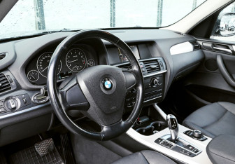 Подержанный автомобиль BMW X3 2014 года (14 фото)