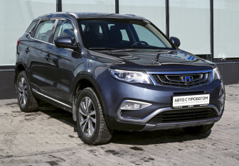 Подержанный автомобиль Geely Atlas 2021 года (7 фото)