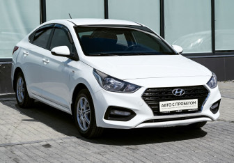 Подержанный автомобиль Hyundai Solaris Sedan 2018 года (7 фото)