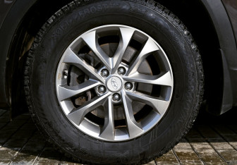 Подержанный автомобиль Hyundai Santa Fe 2021 года (21 фото)