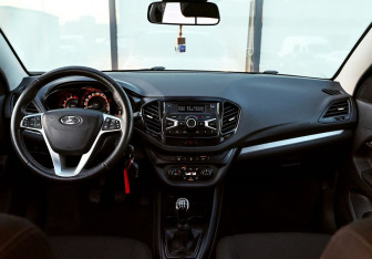 Подержанный автомобиль LADA (ВАЗ) Vesta Sedan 2021 года (18 фото)