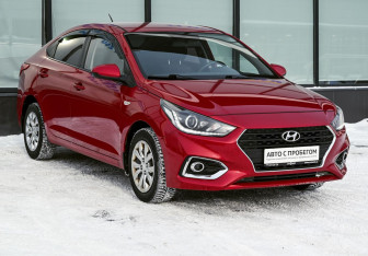 Подержанный автомобиль Hyundai Solaris Sedan 2017 года (7 фото)