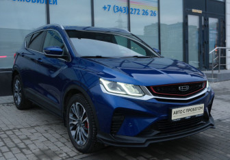 Подержанный автомобиль Geely Coolray 2021 года (7 фото)