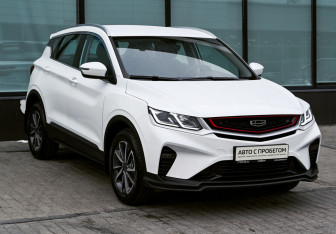 Подержанный автомобиль Geely Coolray 2023 года (7 фото)