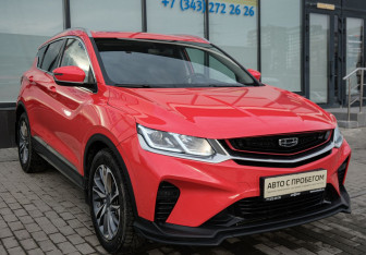Подержанный автомобиль Geely Coolray 2021 года (7 фото)
