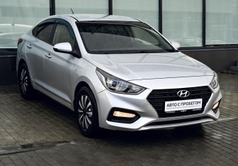 Подержанный автомобиль Hyundai Solaris Sedan 2018 года (7 фото)