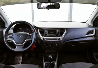 Подержанный автомобиль Hyundai Solaris Sedan 2018 года (18 фото)