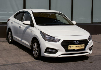 Подержанный автомобиль Hyundai Solaris Sedan 2018 года (7 фото)